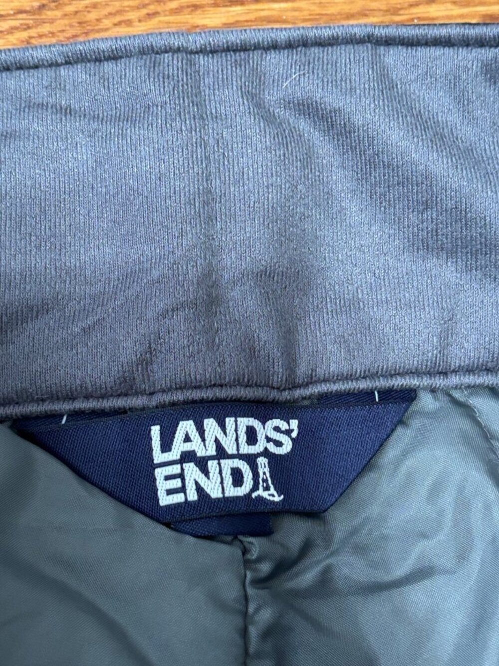 Lands’ End Womens Snow Pants Size Medium Petite Black Insulated Snowboard Ski - Picture 3 of 6
